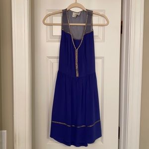 Madison Marcus Mini Silk Dress XS